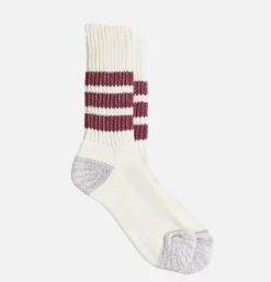 ROTOTO Chaussettes Coarse Ribbed Bordeaux* Socks