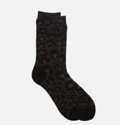 ROTOTO Chaussettes Pile Leopard* Socks
