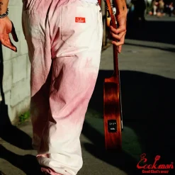 COOKMAN Chef Pant Cabernet Stain Lt Pi* Works Pant