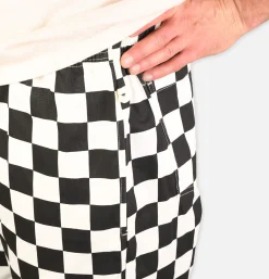 COOKMAN Chef Pant Checker Black* Works Pant