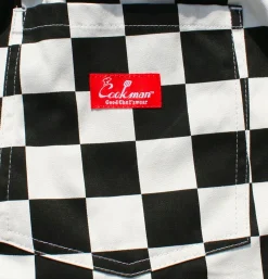 COOKMAN Chef Pant Checker Black* Works Pant