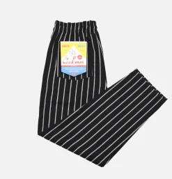 COOKMAN Chef Pant Duck Stripe Black* Works Pant