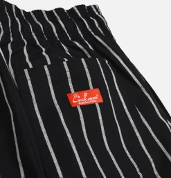 COOKMAN Chef Pant Duck Stripe Black* Works Pant