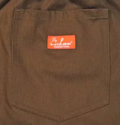 COOKMAN Chef Pant Herringbone Chocolat* Works Pant