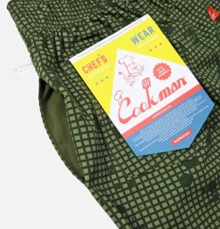 COOKMAN Chef Pant Splash Camo Olive* Works Pant