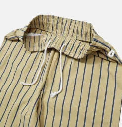 COOKMAN Chef Pant Stripe Beige Blue* Works Pant