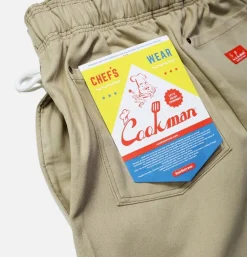 COOKMAN Chef Short Front Pocket Beige* Shorts
