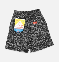 COOKMAN Chef Short Paisley Black* Shorts