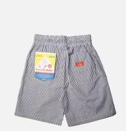 COOKMAN Chef Short Seersucker Navy* Shorts