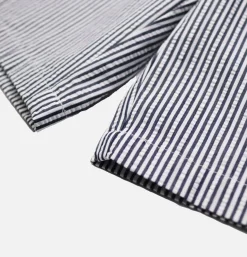 COOKMAN Chef Short Seersucker Navy* Shorts