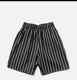 COOKMAN Chef Short Stripe Black* Shorts