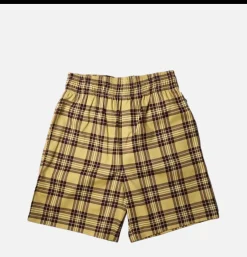 COOKMAN Chef Short Tartan Beige* Shorts