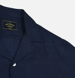 PORTUGUESE FLANNEL Chemise Classic Paisley Blue* Shirts & Polos