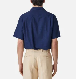 PORTUGUESE FLANNEL Chemise Classic Paisley Blue* Shirts & Polos