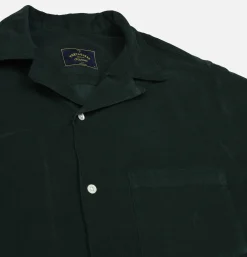 PORTUGUESE FLANNEL Chemise Cord Camp Collar Green* Shirts & Polos