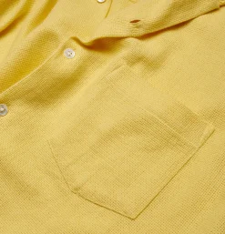 PORTUGUESE FLANNEL Chemise Pique Yellow* Shirts & Polos