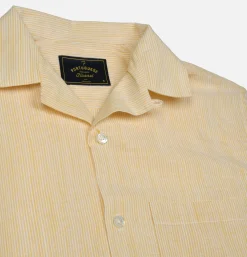 PORTUGUESE FLANNEL Chemise Summer Blend Yellow* Shirts & Polos