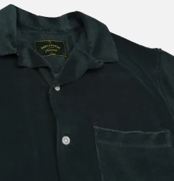 PORTUGUESE FLANNEL Chemise Terry Green* Shirts & Polos