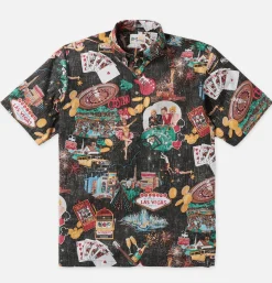 REYN SPOONER Chemise 9th Island Black* Shirts & Polos