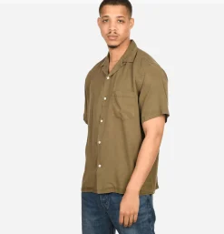 PORTUGUESE FLANNEL Chemisette Dogtown Olive* Shirts & Polos