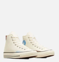 CONVERSE Chuck 70 Hi Crafted Lt Blue* Sneakers