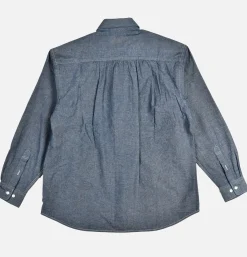 FRIZMWORKS Cigarette Chambray Shirt Blue* Shirts & Polos