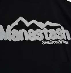 MANASTASH Citee Polepole Black* T-shirts