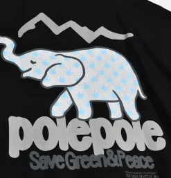 MANASTASH Citee Polepole Black* T-shirts