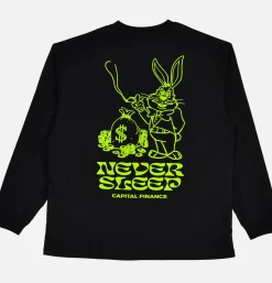 MANASTASH Citee Rabbit Ls Black* T-shirts