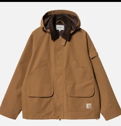 CARHARTT WIP Clarton Jacket Hamilton Brown* Veste