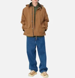 CARHARTT WIP Clarton Jacket Hamilton Brown* Veste