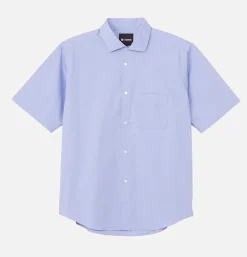 GOLDWIN Comfortable S/s Shirt Saxe* Shirts & Polos