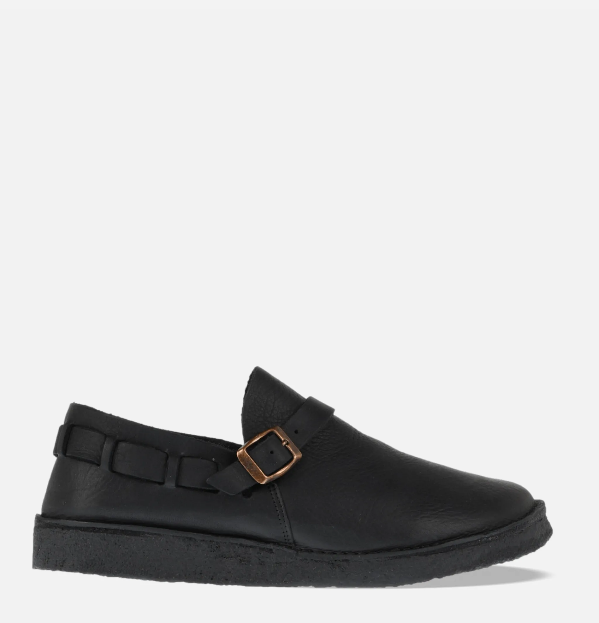 YOGI FOOTWEAR Corso Buckle Monk Shoes Black* Other Styles|Mocassins