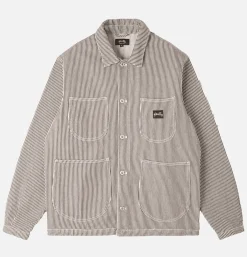 STAN RAY USA Coverall Jacket Hickory Black* Coats & Jackets