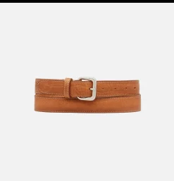 IL BISONTE Cow Hide Belt Cognac* Belts