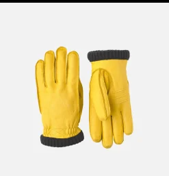 HESTRA Deerskin Gloves Yellow* Gloves • Beanies • Scarves