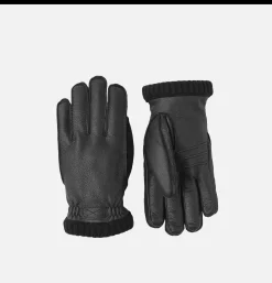 HESTRA Deerskin Primaloft Gloves Black* Gloves • Beanies • Scarves