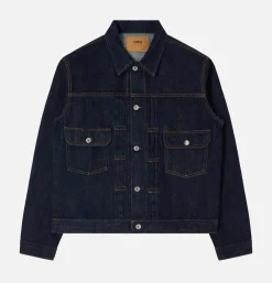 EDWIN Denim Jacket 14oz Kurabo Red* Veste