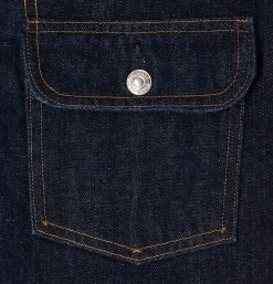 EDWIN Denim Jacket 14oz Kurabo Red* Veste