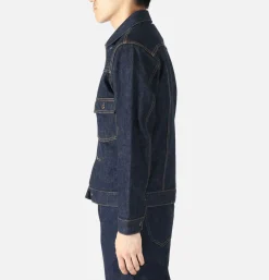 JAPAN BLUE JEANS Denim Jacket Type2 14.8oz Blue* Veste