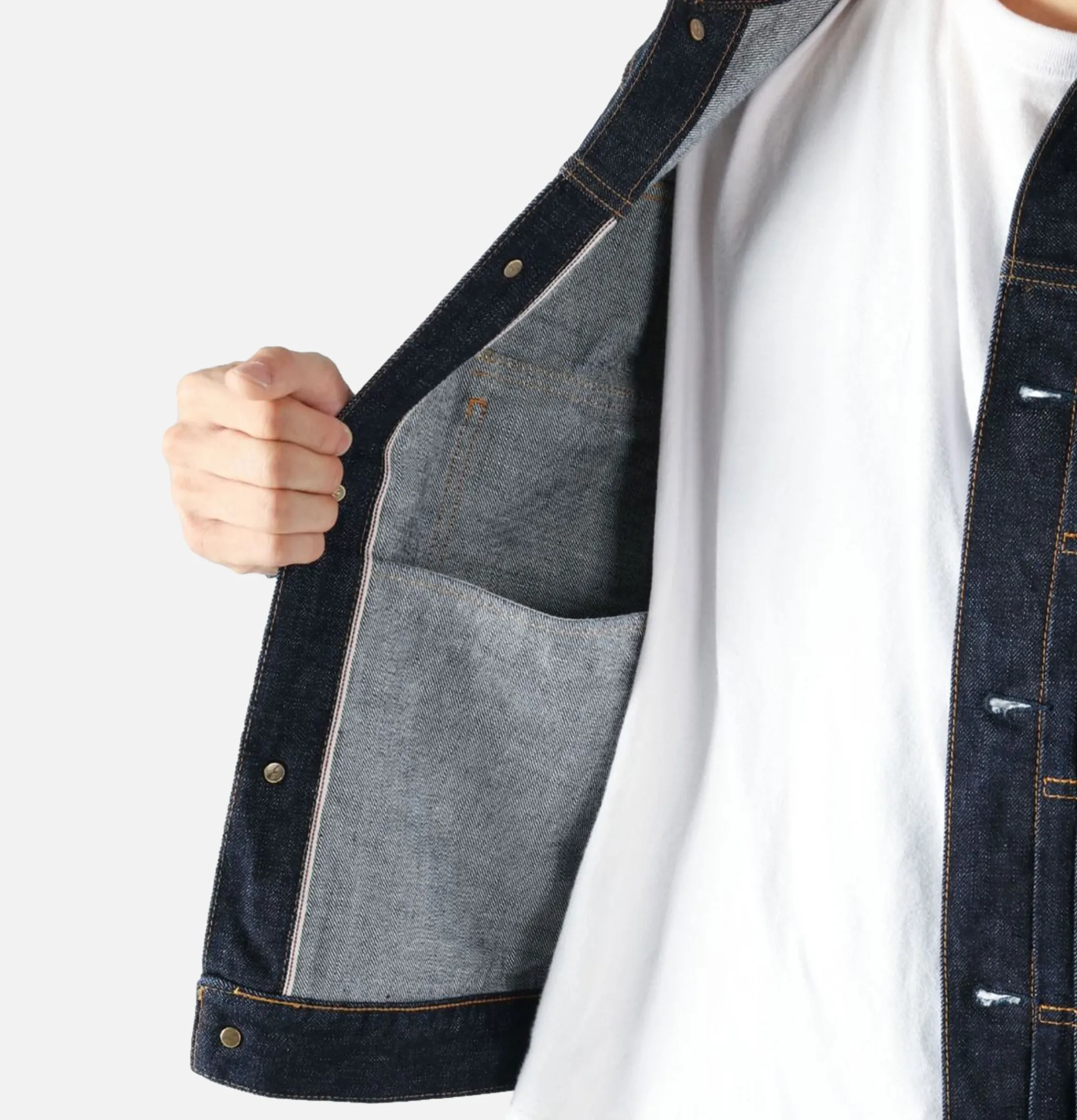 JAPAN BLUE JEANS Denim Jacket Type2 14.8oz Blue* Veste