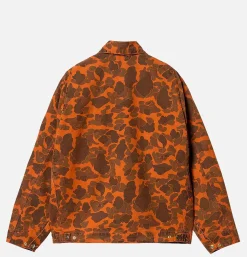 CARHARTT WIP Detroit Jacket Camo Duck Tumeric* Veste