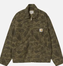 CARHARTT WIP Detroit Jacket Camo Office Green* Veste