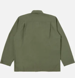 UNIVERSAL WORKS Dockside Jacket Slub Sateen Ol* Veste