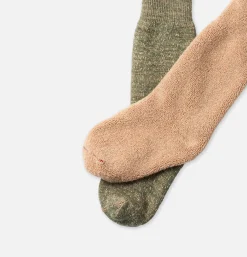 ROTOTO Double Face Greenbrown* Socks