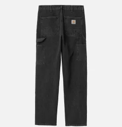 CARHARTT WIP Double Knee Pant Black Washed* Trousers