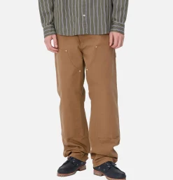 CARHARTT WIP Double Knee Pant Hamilton Brown* Trousers
