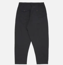 UNIVERSAL WORKS Double Pleated Pant Black* Chinos