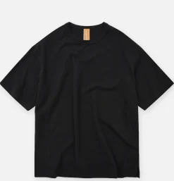 FRIZMWORKS Double Rib Oversized Tee Black* T-shirts