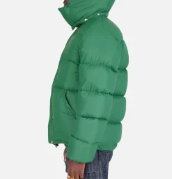 CRESCENT DOWN WORKS Down Sweater Green Navy* Coats & Jackets